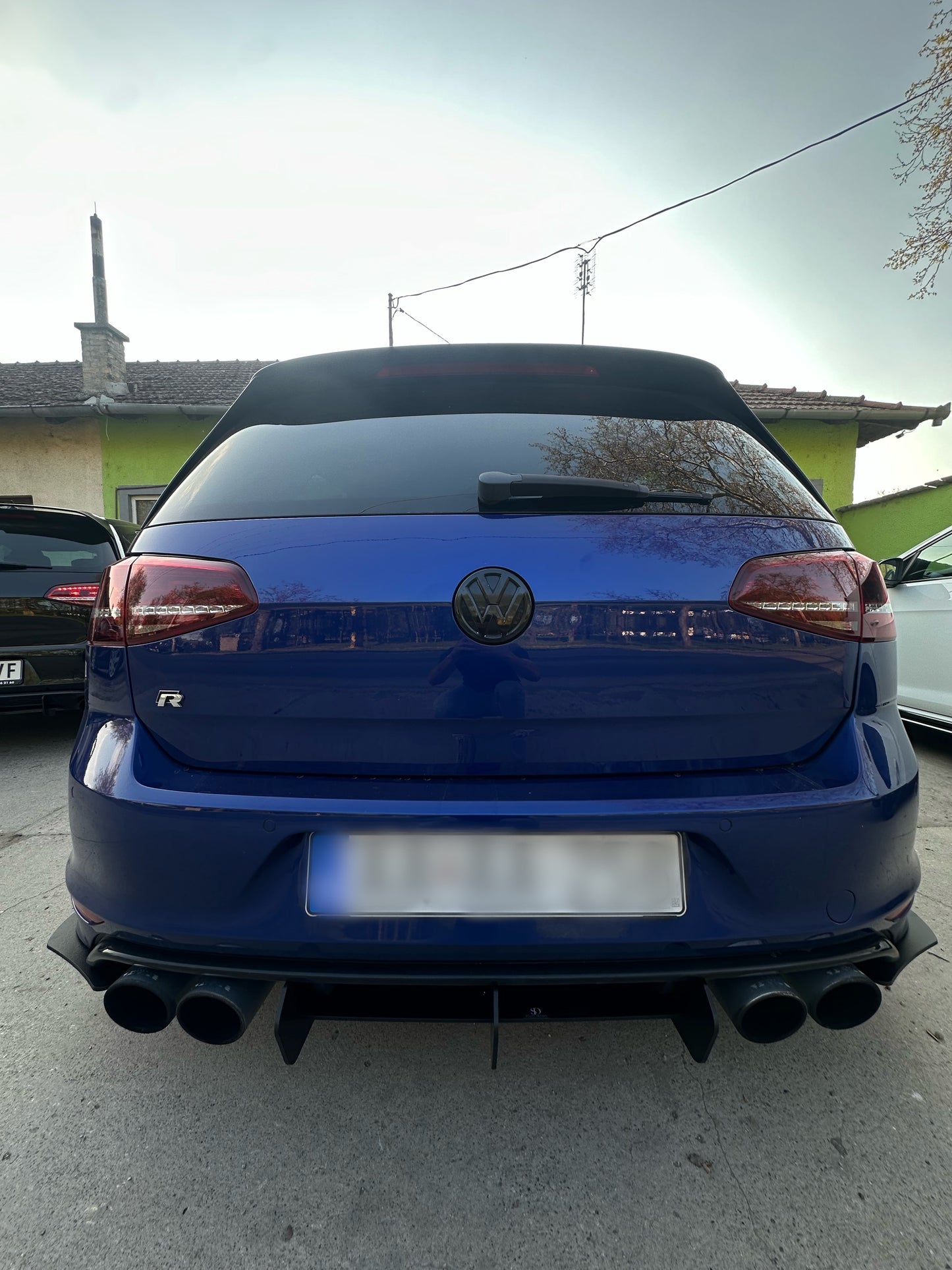 Volkswagen Golf 7R Rear Diffuser