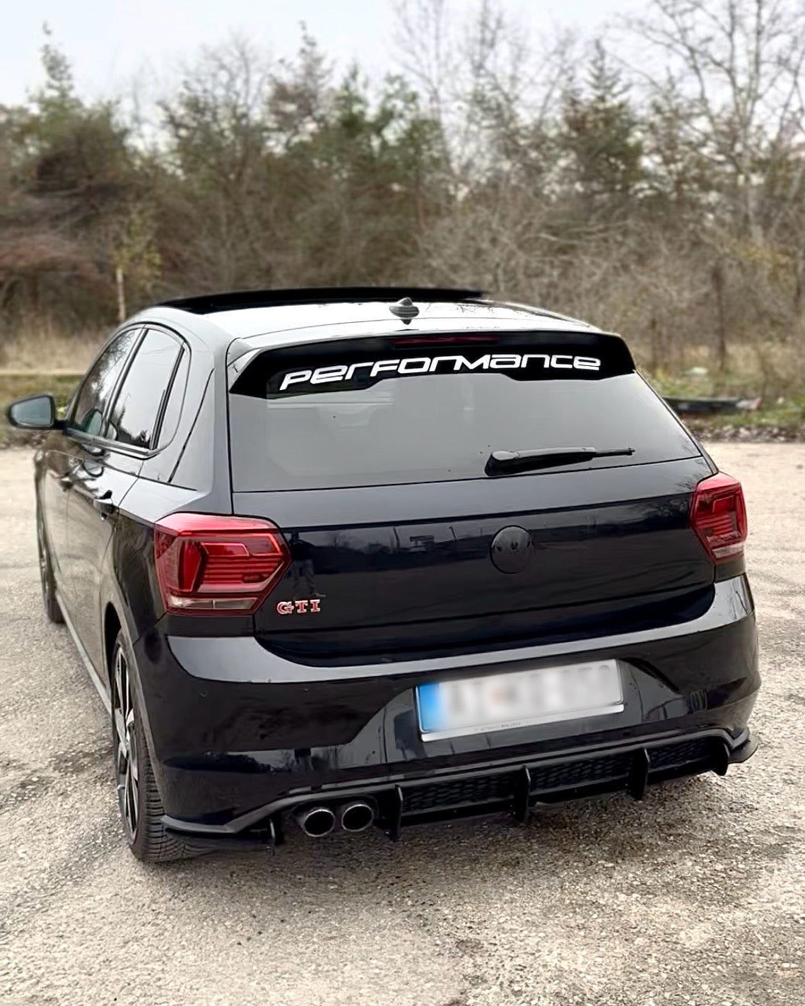 Volkswagen Polo MK6 GTI Rear Diffuser