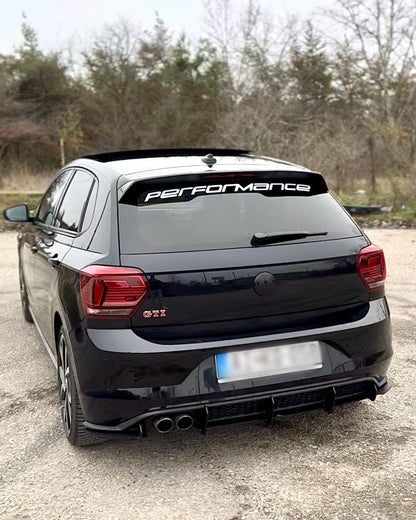 Volkswagen Polo MK6 GTI Rear Diffuser
