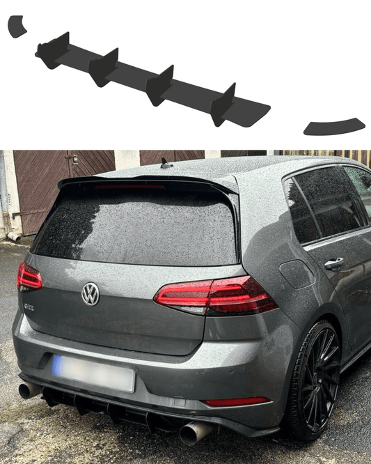 Volkswagen Golf 7.5 GTI Rear Diffuser - SOLAR DESIGN
