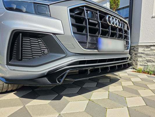 Audi Q8 S line / SQ8 Front Lip Splitter (2018+)