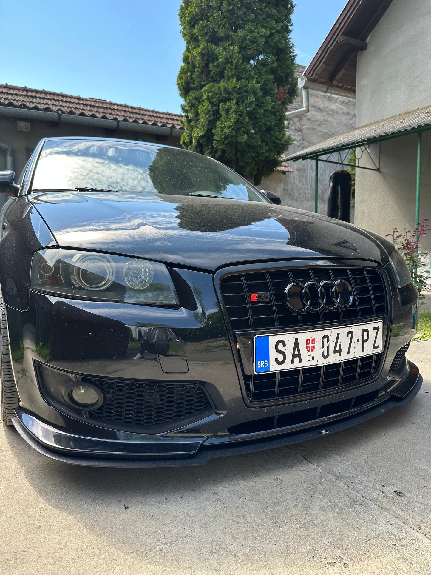 Audi S3 8P PFL Front Lip Splitter