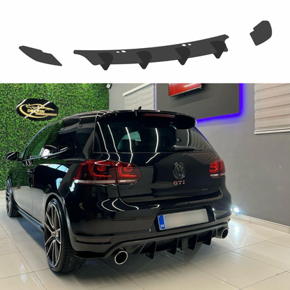 Volkswagen Golf 6 GTI Rear Diffuser V3