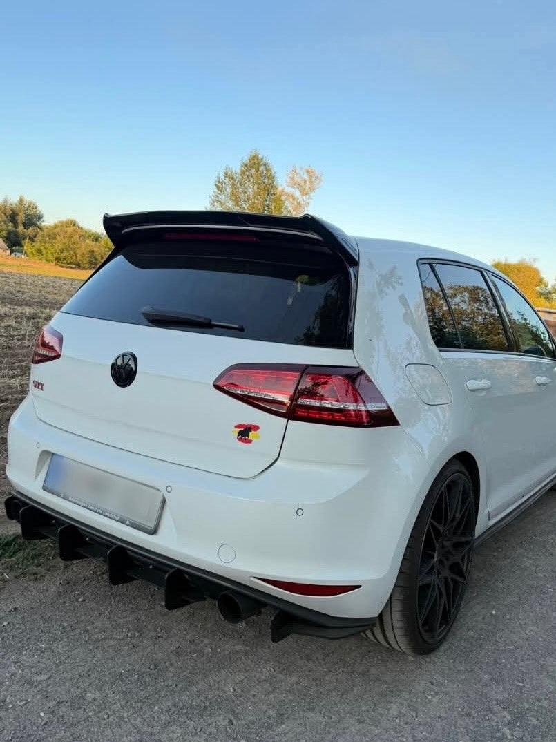 Volkswagen Golf 7 GTI 6 FIN Rear Diffuser Pre-Facelift (2013-2016)