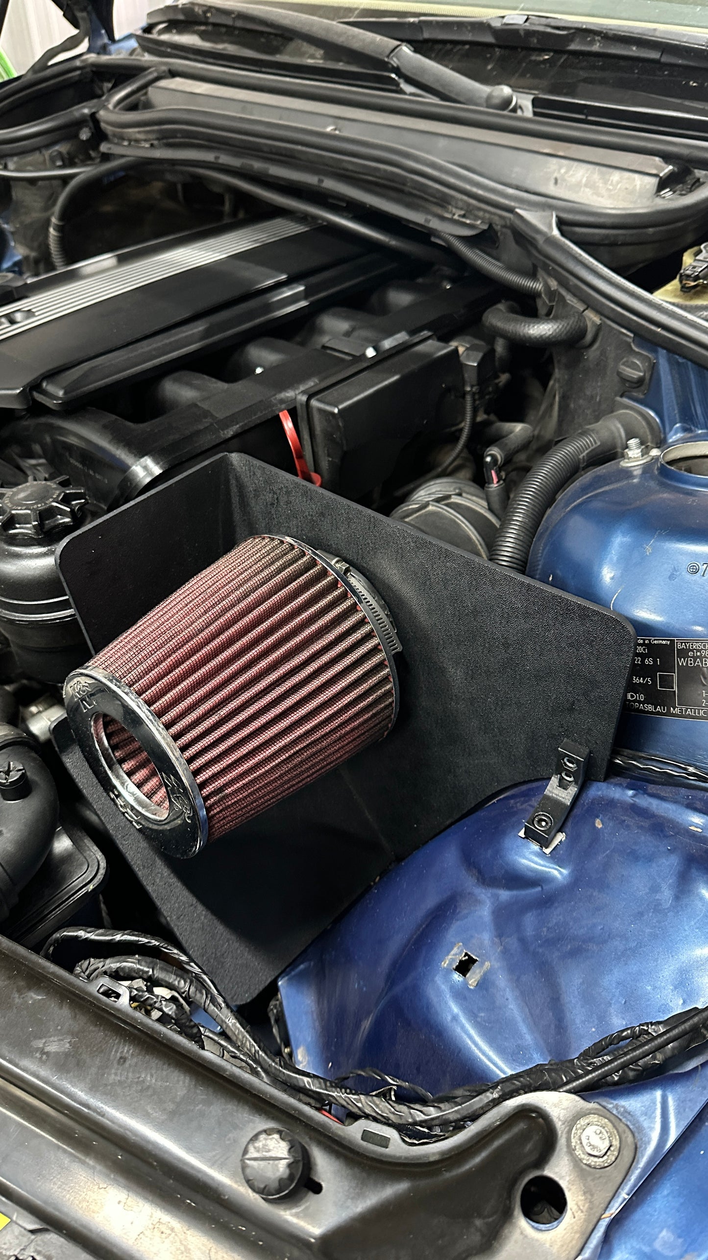 BMW E46 M52/M54 Cold air intake heat shield