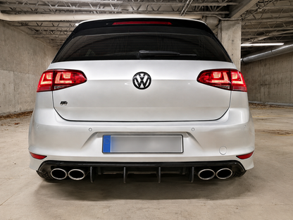 Volkswagen Golf 7R OEM+ Rear Diffuser Fins