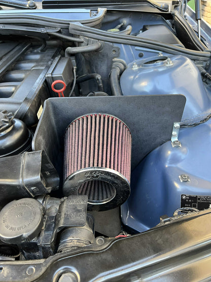 BMW E46 M52/M54 Cold air intake integral heat shield