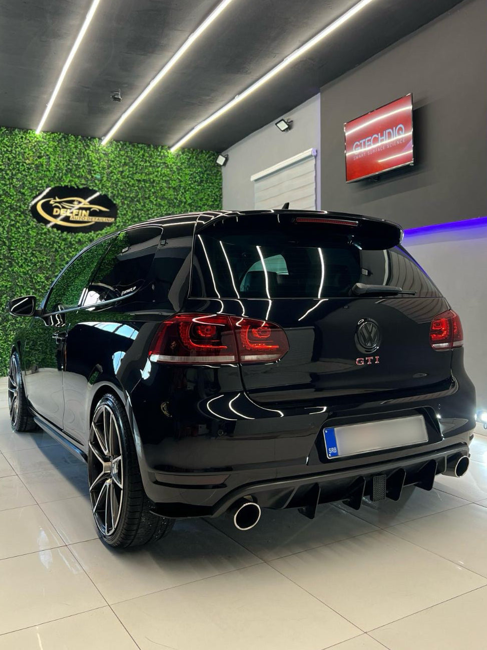 Volkswagen Golf 6 GTI Rear Diffuser V3